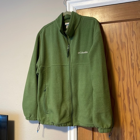 Columbia | Sweaters | Columbia Green Fleece Zipup Size Xxl | Poshmark